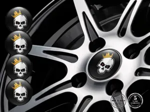 Wheel Rim Decal Edition Silicone Badge Set